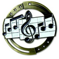 Music Medal - 2-3/4"